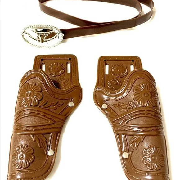 Legends of the Wild West Durango Replica Series Double Cap Gun & Holster Set - Picture 6 of 6